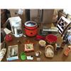 Image 1 : Lancaster Coffee Post, Rival Coffee Crock Pot, Vintage Waffle Maker, Asst Vintage Home Decor, Ointme