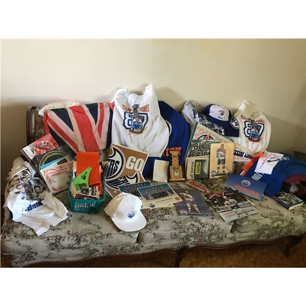 Large Assorted Edmonton Oiler's Collection