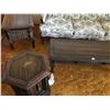 Image 1 : Wood Coffee Table & 2 End Tables