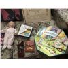 Image 6 : Vintage Ceiling Light, Placemats, Baby Doll, Heritage Doll Coloring Book, Asst Books/Cards Etc