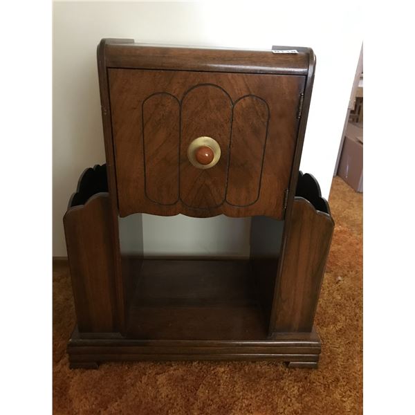 Vintage Magazine Cabinet