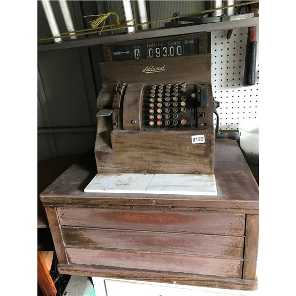 Large National Cash Register