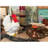 Image 2 : Vintage Pictures, Porcelain Rooster, Brass Decor & Asst China