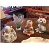 Image 3 : Blue Mountain Pitcher, Antique Platter, Glass Clown, Vases & Porcelain