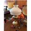 Image 2 : Oil Lanterns, Brass Ornaments, Ornate Swivel Mirror/Stand & Home Decor