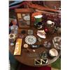 Image 1 : Mirror Cabinet, Conch Shell, Wind Chime & Assorted Glassware & China