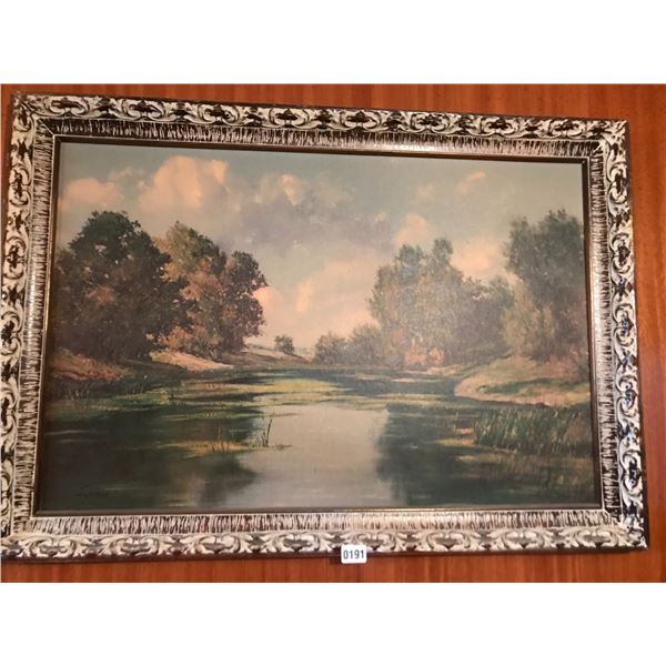 Huge Framed Liponce Picture