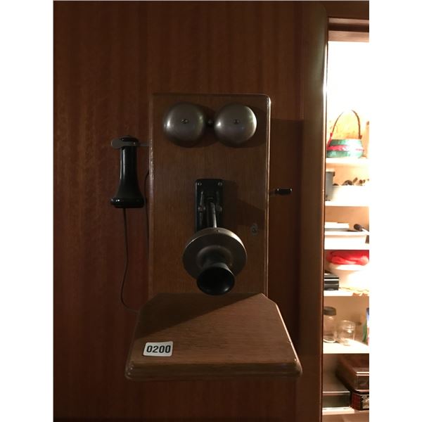 Antique Wall Telephone