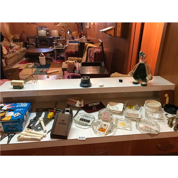 Vintage Ashtrays & Barware