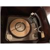 Image 4 : Wood GE Record Player adn Cabinet with Shortwave Radion & Assorted Records
