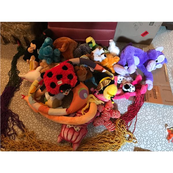 Huge Collection of Stuffed Animals