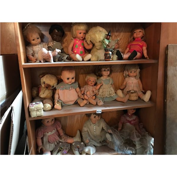 Vintage Dolls and Stuffed Animals