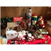 Image 1 : Huge Christmas Collection including Wood Reindeer & Vintage Santa's/Decorations