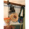 Image 4 : Wood Vintage School Desk, Skates, Pet Carrier, Christmas/Halloween Decorations & Homelite Easy Start