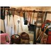Image 4 : Garden Tools, Tool Chest/Tools & Wood Step Ladder