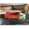 Image 2 : Antique Toy All Metal Dump Truck & Metal Steamer Trunk