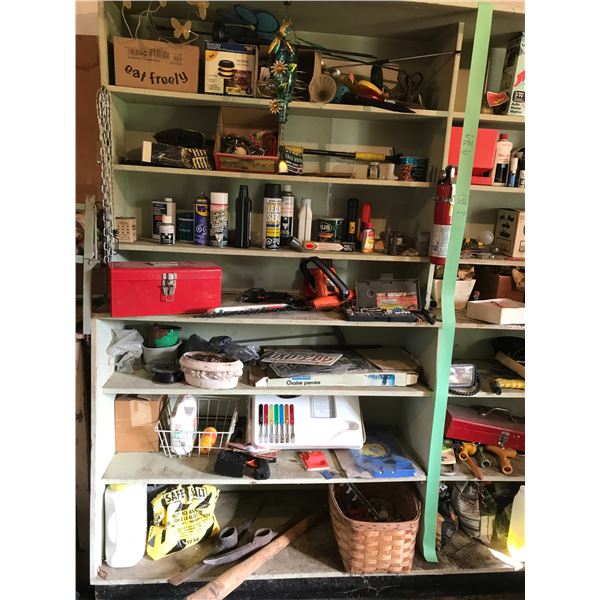 Tool Box/Tools, Pick Axe, Garage Items