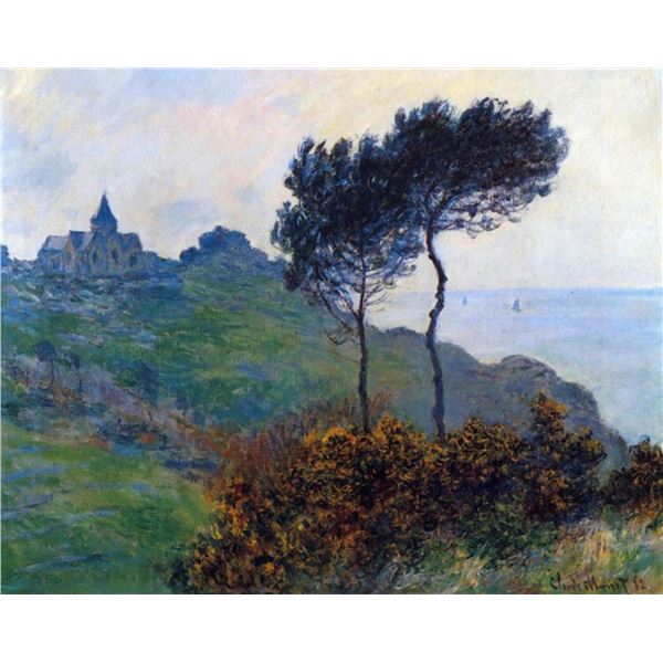 Claude Monet - Church at Varengeville