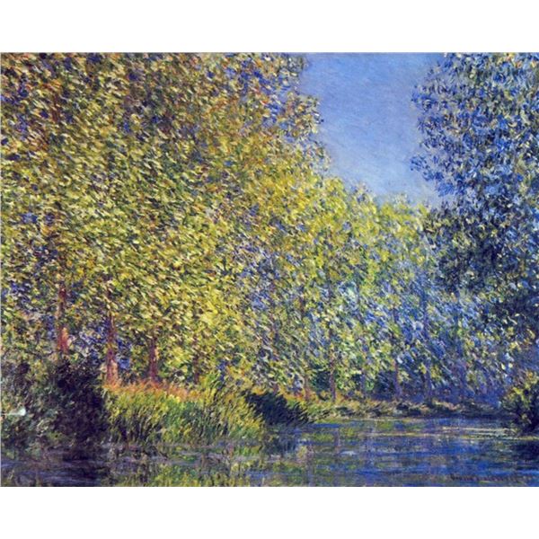 Claude Monet - A Bend in the Epte Giverny