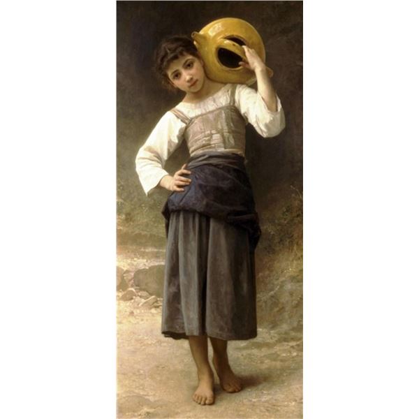 William Bouguereau - Young Girl Going to the Spring