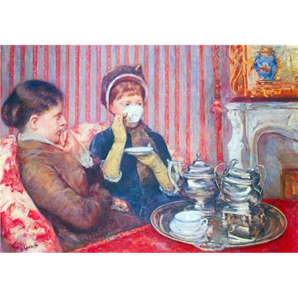 Mary Cassatt - A Cup of Tea #2