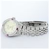 Image 5 : Rolex Ladies Stainless Steel Yellow Diamond & Ruby 26MM Datejust Wristwatch