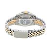 Image 6 : Rolex Mens 2 Tone Black String VS 3CTW Channel Set Diamond Datejust Wristwatch