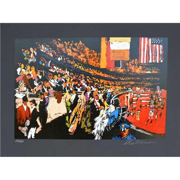 NEIMAN - INTERNATIONAL HORSE SHOW - SERIGRAPH