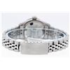 Image 5 : Rolex Ladies Stainless Steel Red Vignette Diamond & Ruby Datejust Wristwatch