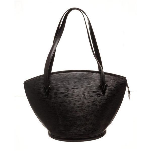 Louis Vuitton Black St. Jacques GM Tote Bag