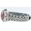 Image 9 : Rolex Ladies Stainless Steel Red Diamond & Ruby 26MM Oyster Perpetual Datejust