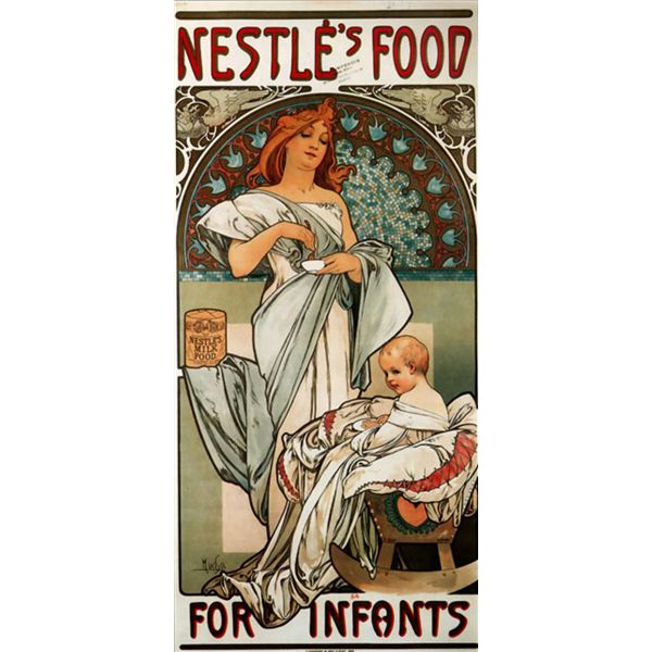 Alphonse Mucha - Nestle's Food for Infants