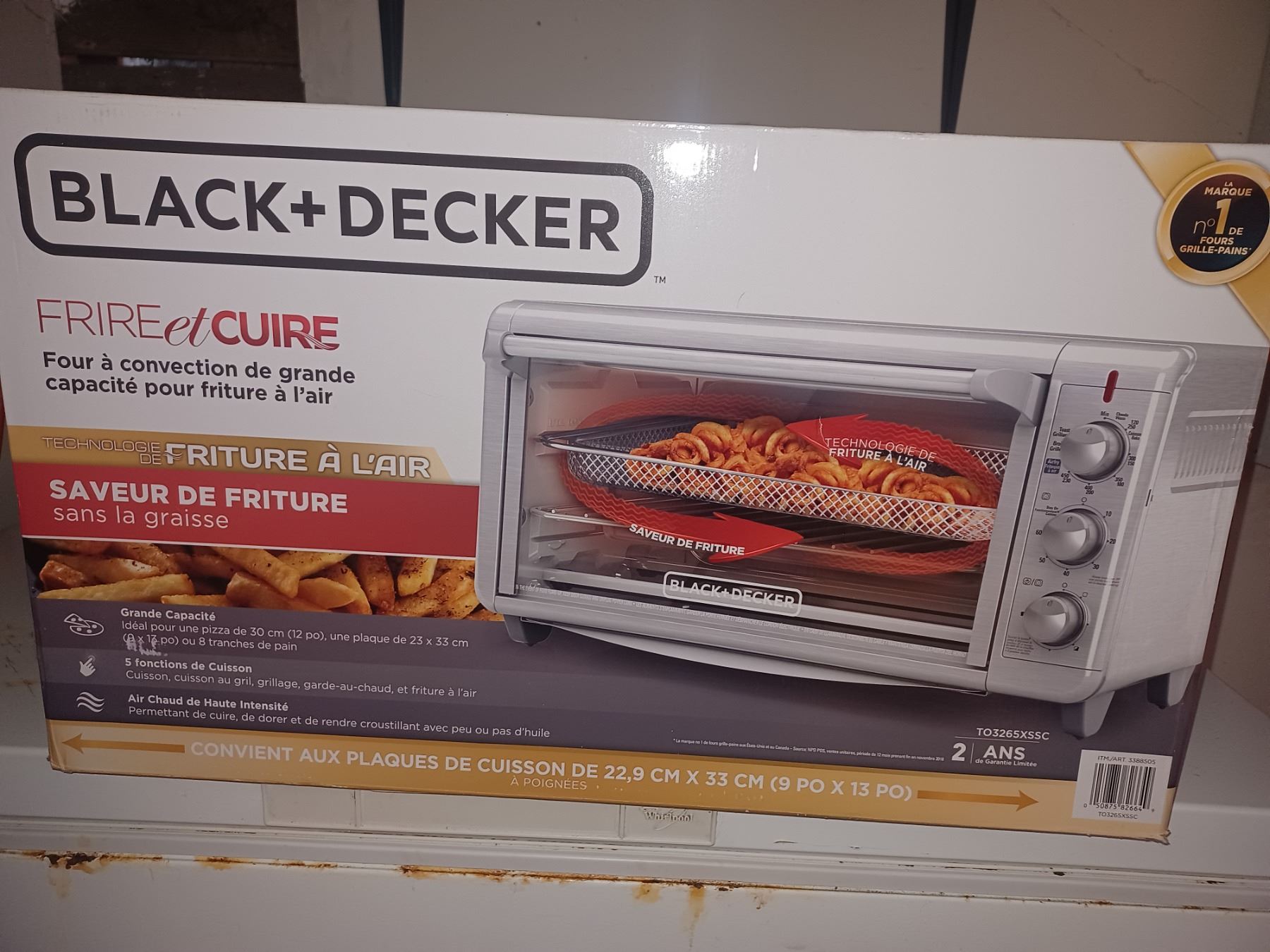 black and decker air fryer toaster oven extra wide