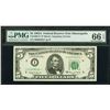 Image 1 : 1963A $5 STAR Minneapolis FRN PMG 66EPQ