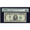 Image 1 : 1969 $5 Minneapolis FRN PMG 64EPQ
