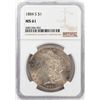 Image 1 : 1884-S $1 Morgan Silver Dollar Coin NGC MS61