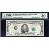 Image 1 : 1969 $5 Gutter Fold Error FRN PMG 30