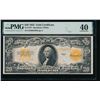 Image 1 : 1922 $20 Gold Certificate PMG 40