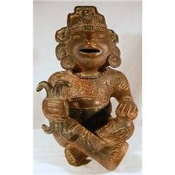 Pre Columbian Large Seated Male . Copy? #2161580