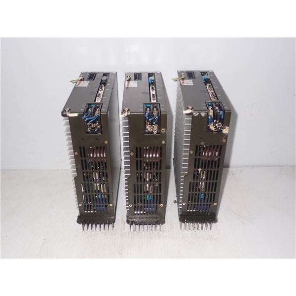 (3) Sanyo Denki #PY9A050U0XXXC03 BL Super Servo Amplifiers