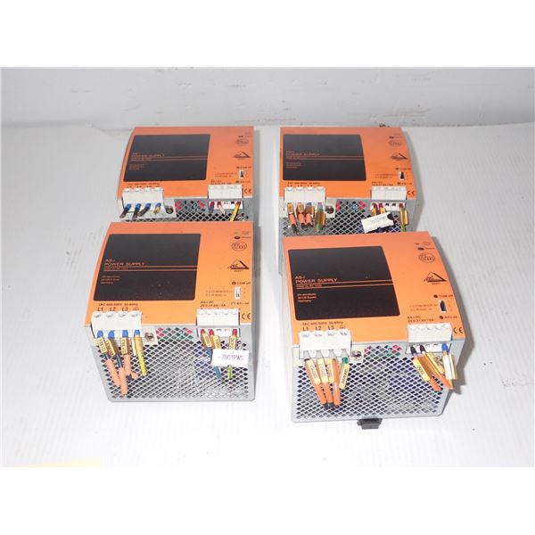 Lot of (4) IFM electronic AS-i #AC1223 Power Supplies