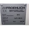Image 8 : (2) JW Froehlich Units