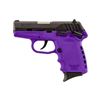 Image 1 : SCCY CPX1-CB PISTOL DAO 9MM 10RD BLACK/PURPLE MANUAL SAFE