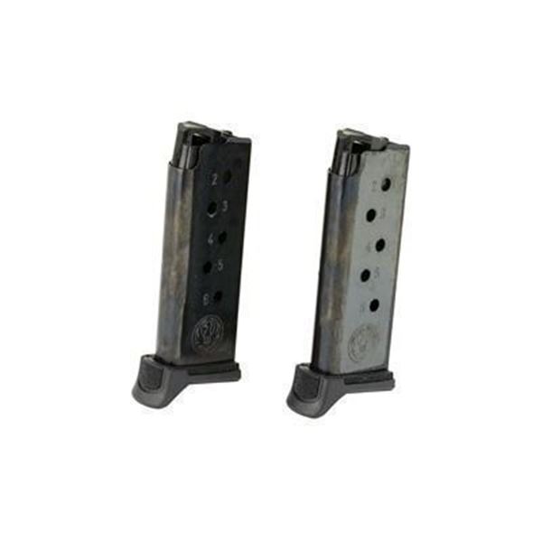 MAG RUGER LCP II 380ACP 6RD 2-PK