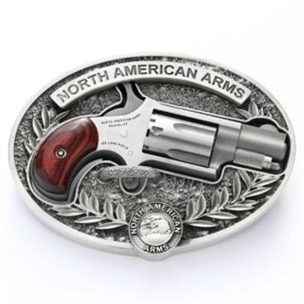 NAA MINI REVOLVER 22LR NAA BELT BUCKLE