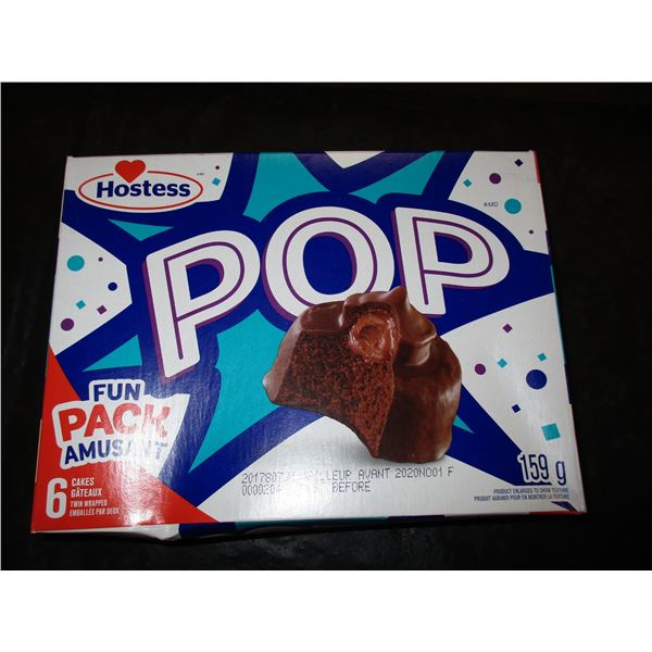 HOSTESS POP CAKES (6) PER BOX