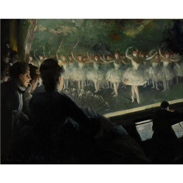 Everett Shinn - The White Ballet