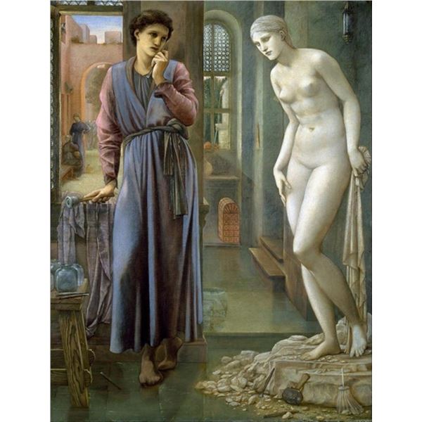 Edward Burne-Jones - Pygmalion and the Image