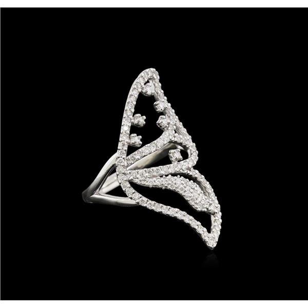 0.75 ctw Diamond Ring - 14KT White Gold