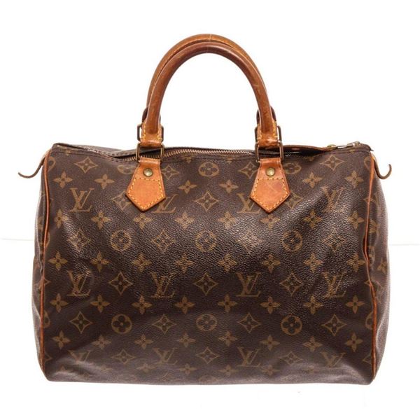 Louis Vuitton Brown Speedy 30cm Satchel Bag